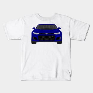 CAMARO NAVY Kids T-Shirt